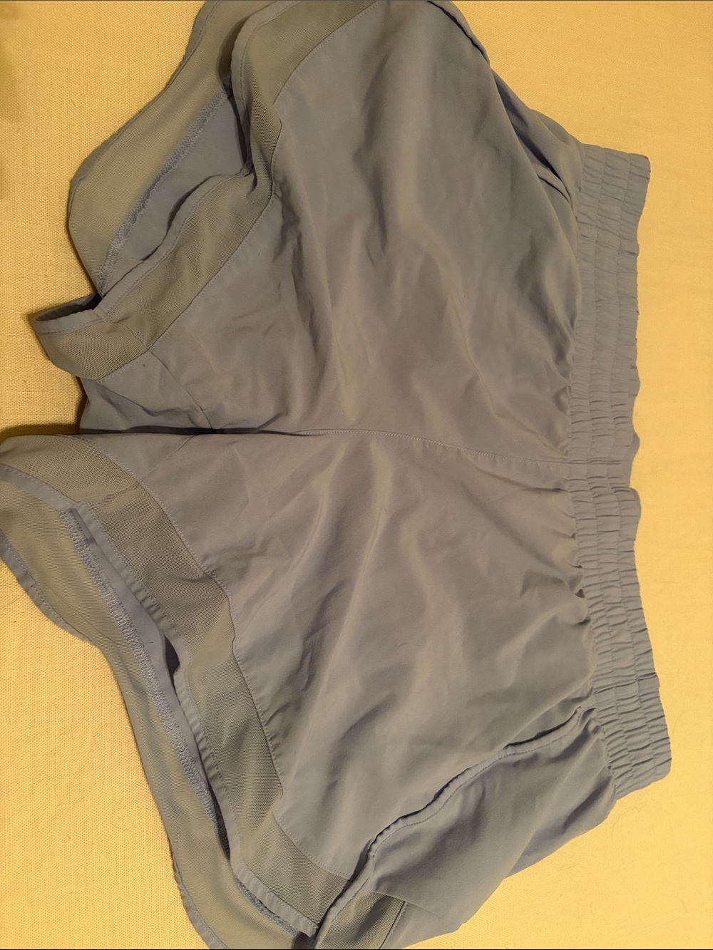 Athleta Light Blue Running Shorts